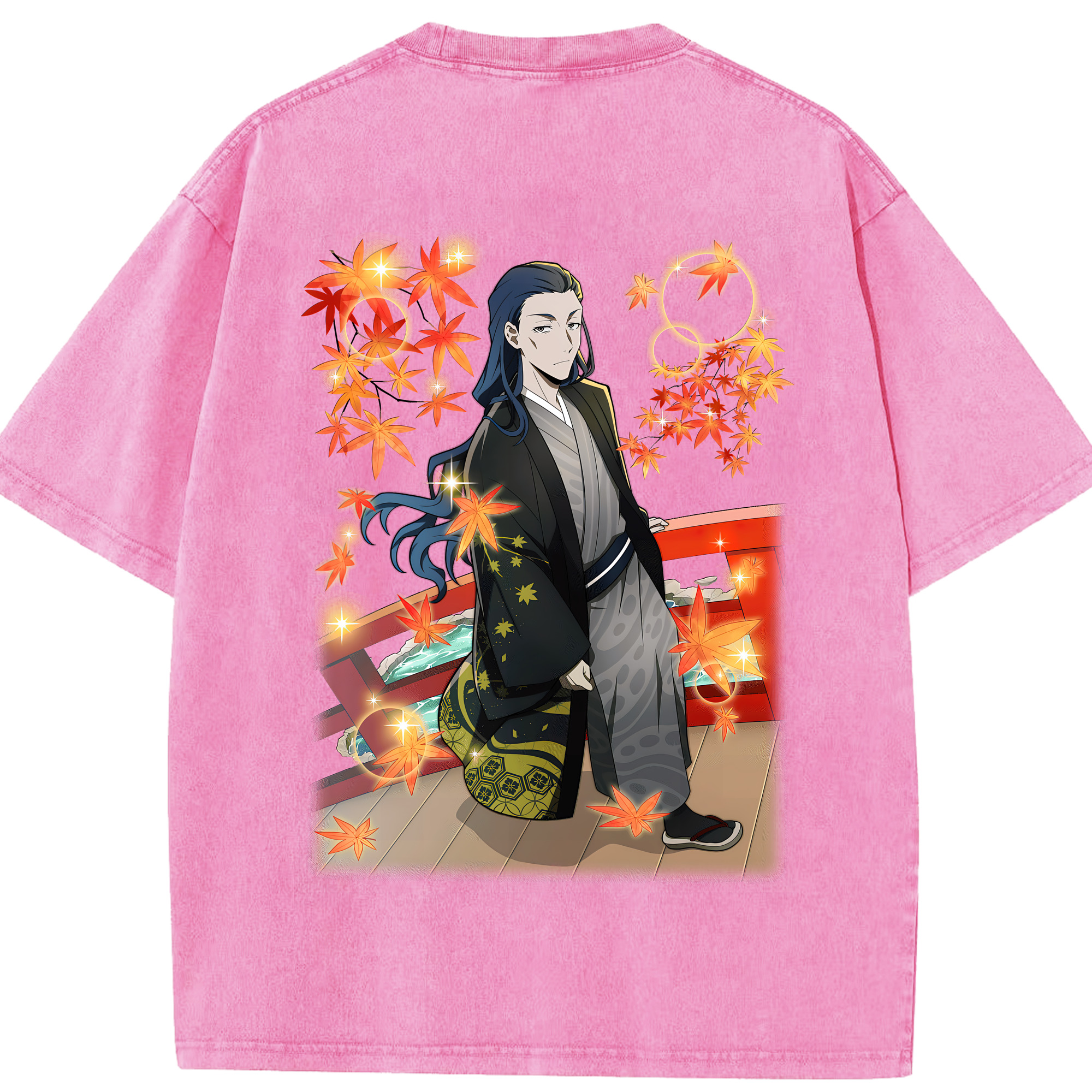 （画像用） 文豪ストレイドッグス Bungo Stray Dogs 綿100% ヴィンテージ風 半袖Tシャツ（背面プリント）